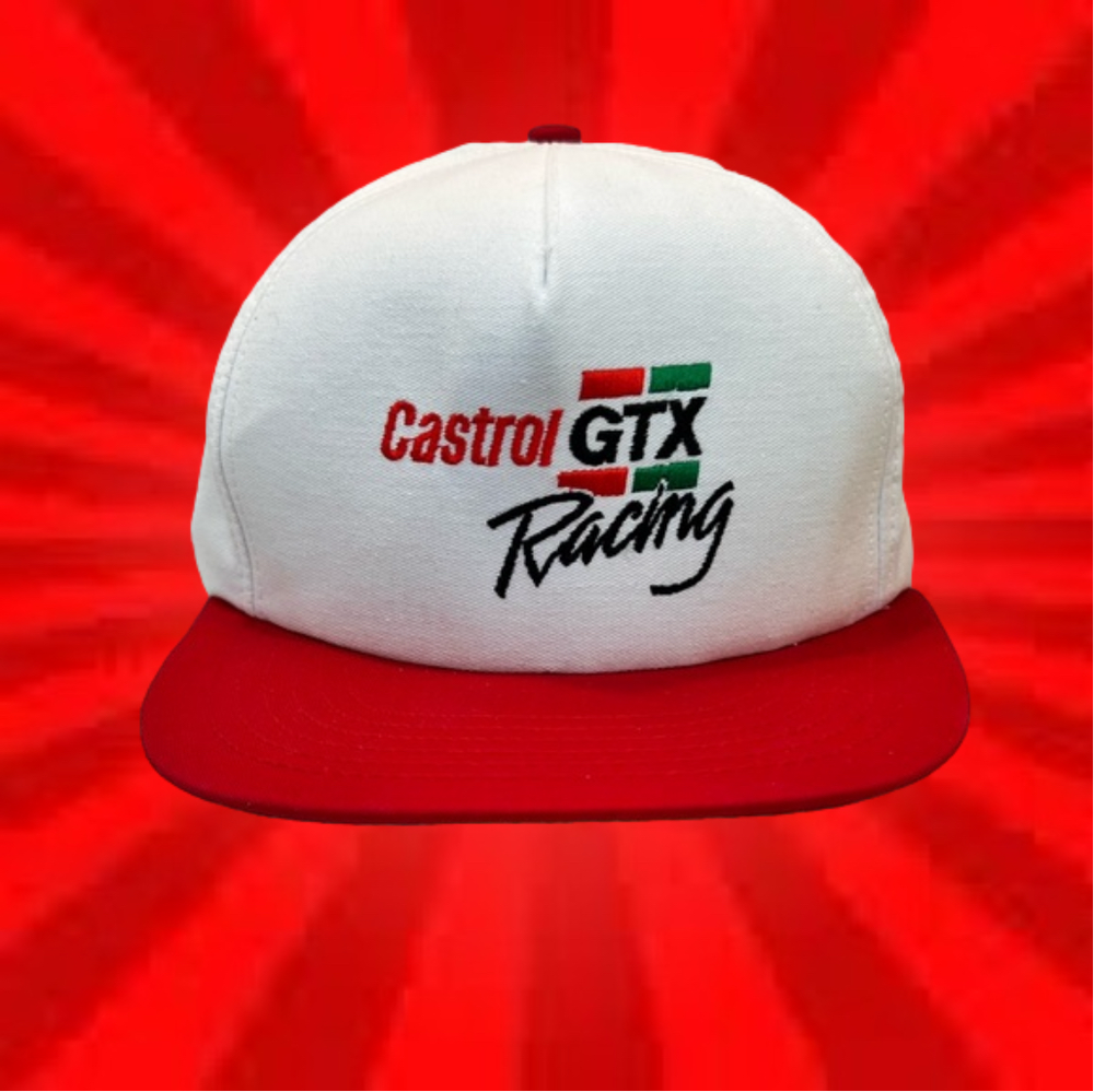 Castrol GTX Vintage Racing Hat NWOT Collectible Snap Back